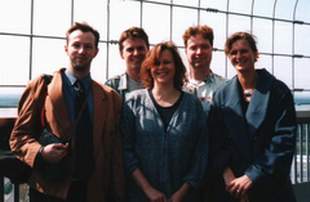 Die Heitkämpers in Berlin auf dem Funkturm.